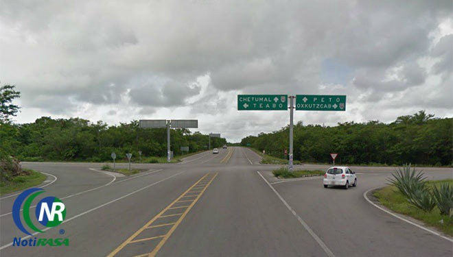 La carretera Mérida-Chetumal registra el mayor número de accidentes en el estado