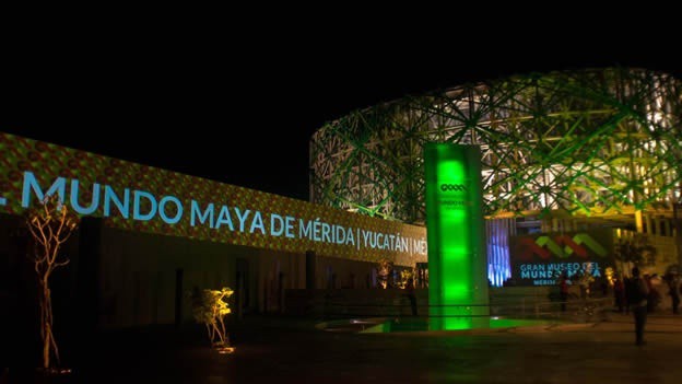 Lus y sonido del Museo del Mundo Maya solo funciona fines de semana
