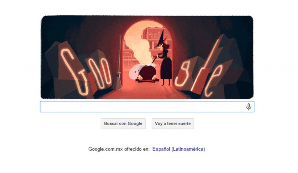 Google se disfraza de Halloween
