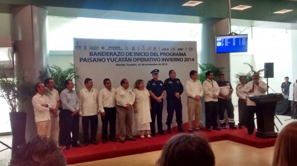 Inició el programa Paisano Yucatán Operativo Invierno 2014