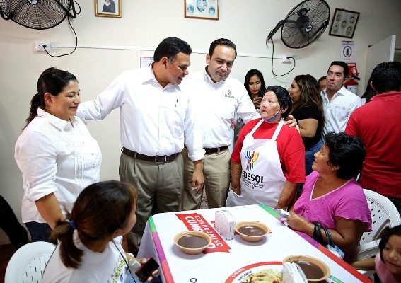 En 2015 continuarán con el programa Comedor del Bienestar