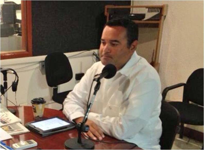 Autoridades españolas visitan al alcalde de Mérida