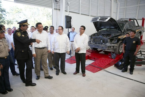 La SSP cuenta con un nuevo taller de mantenimiento vehicular