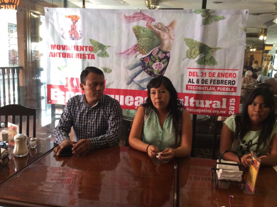 Yucatecos presentes en la Espartaqueada Cultural Antorchista