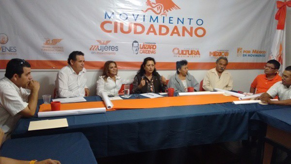 Movimiento Ciudadano presentó a sus precandidatos para las elecciones 2015