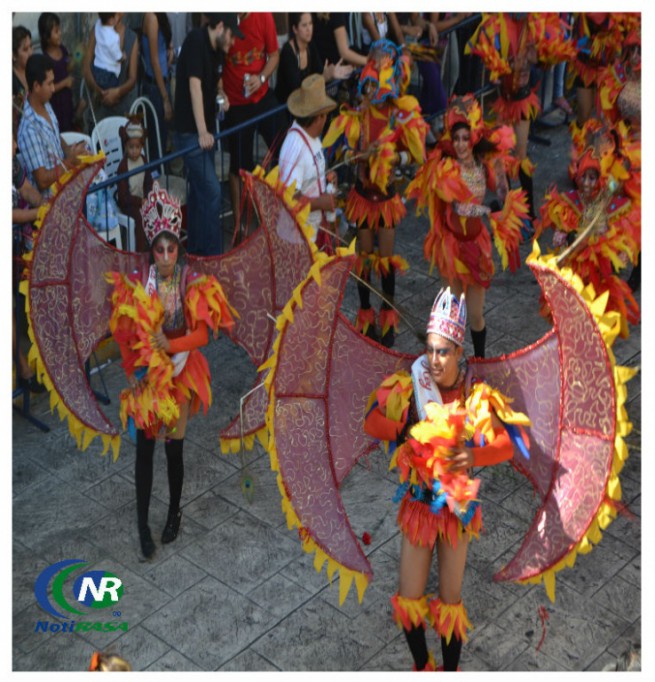 Música, fiesta y diversión fueron la constante este domingo en el carnaval de Mérida.      