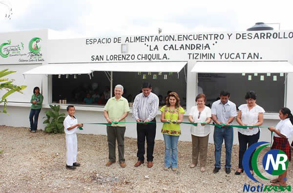    DIF Yucatán dota de tres comedores más a Tizimín