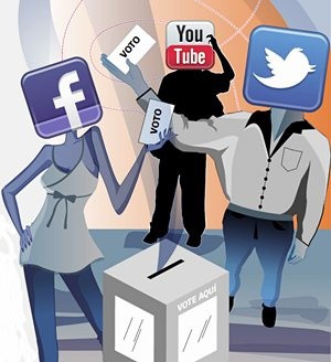 La apuesta de los candidatos a las redes sociales