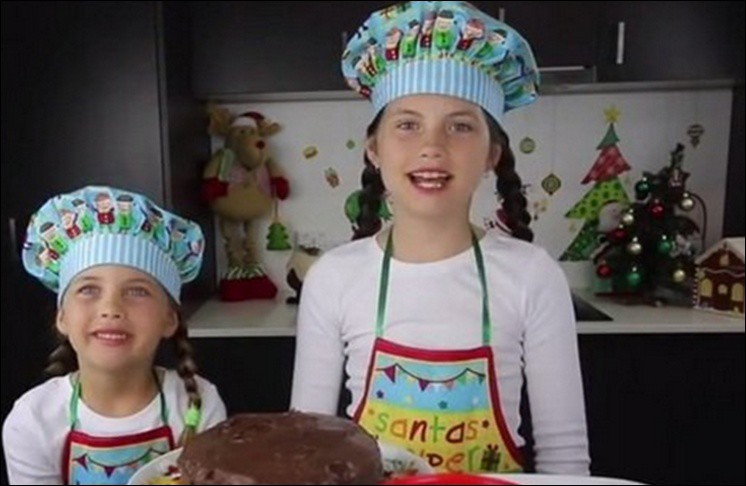En YouTube una niña de ocho años se vuelve popular cocinando