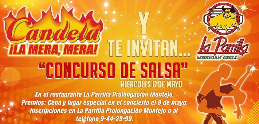 Candela 95.3 fm y La Parrilla convocan a participar en concurso de salsa