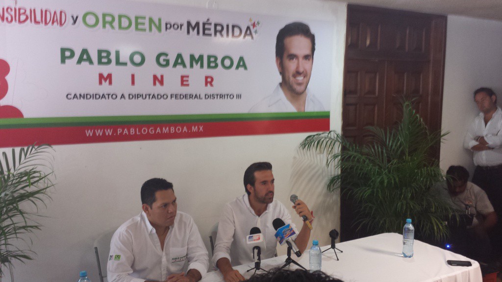 Pablo Gamboa Miner se declara ganador