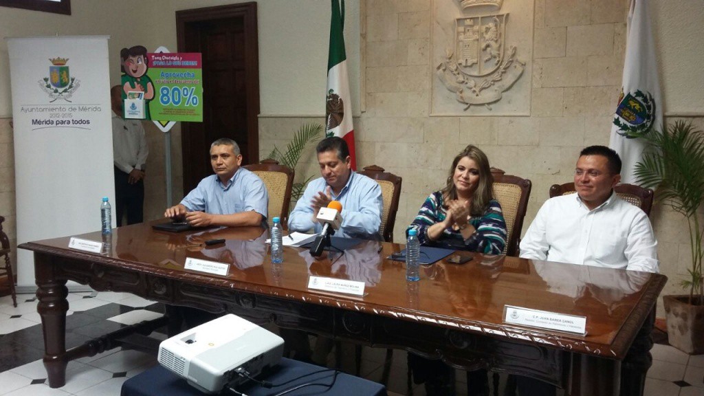 Dio inició la campaña de apoyo a deudores del municipio de Mérida 