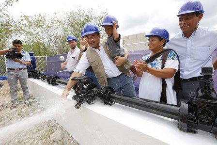 Ayuntamiento invirtió más de 25 millones de pesos en la red de agua potable