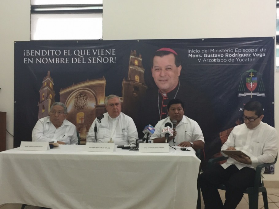Noberto Rivera recibirá al nuevo Arzobispo yucateco