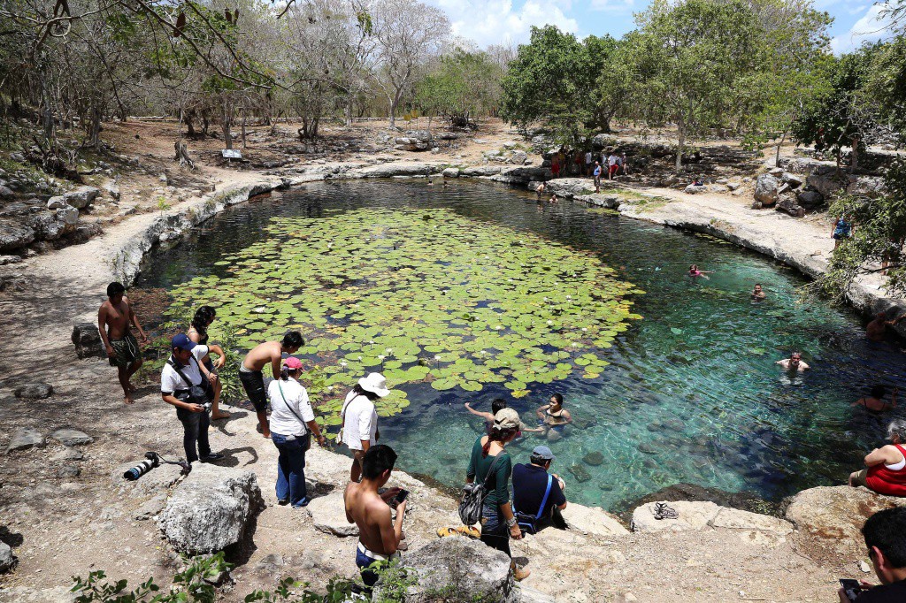 Más de 100 cenotes protegidos en Mérida