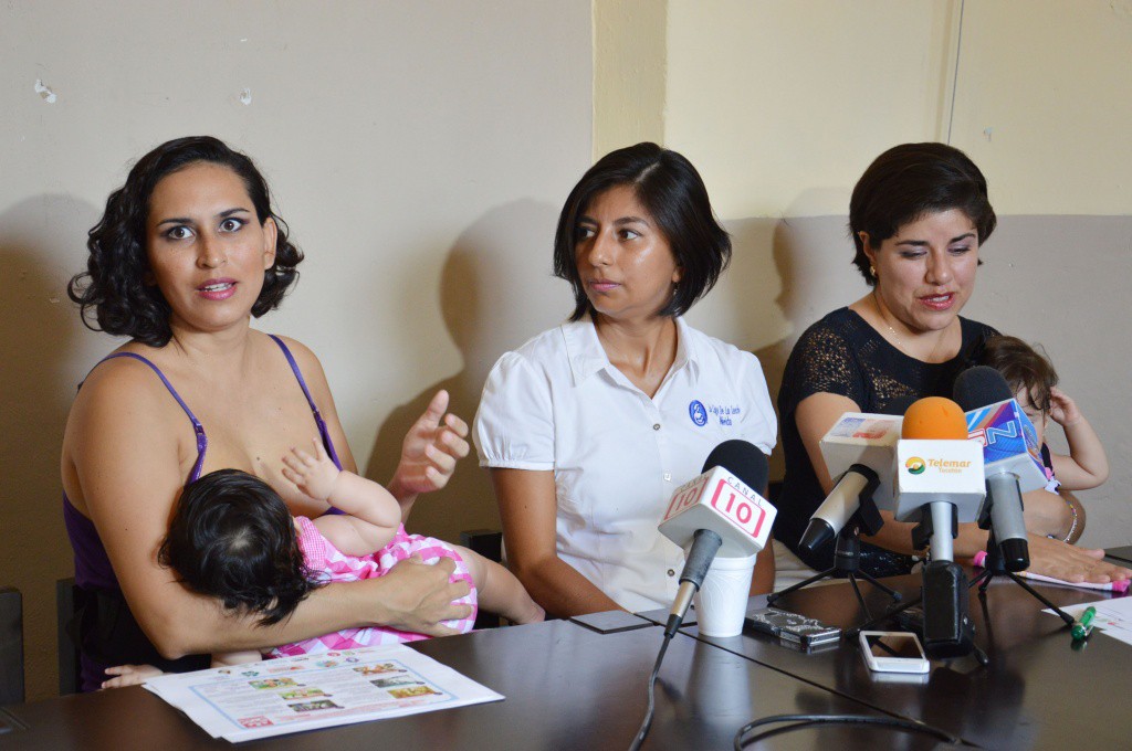 Promueven lactancia materna en Yucatán