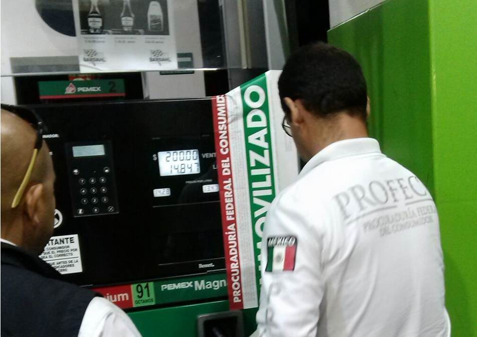 Profeco verifica gasolineras en Mérida