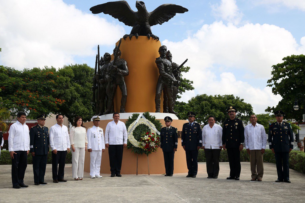 Conmemoran Aniversario de la batalla de Chapultepec