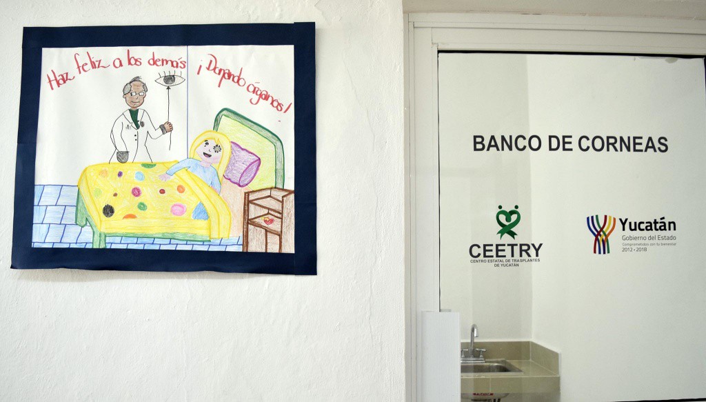 Yucatán ya cuenta con un banco de córneas
