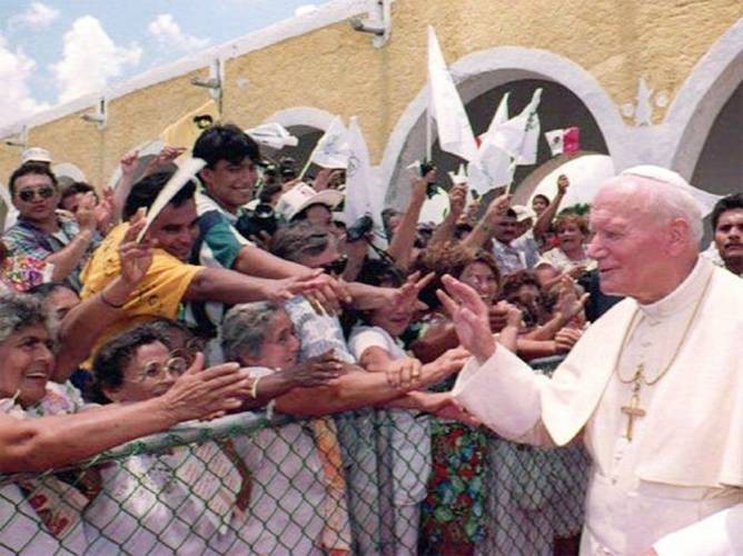 Reliquias de Juan Pablo II, este sábado en Mérida