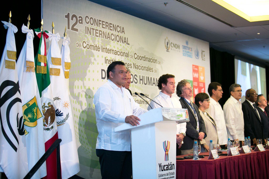 Realizan Conferencia mundial sobre Derechos Humanos, en Yucatán
