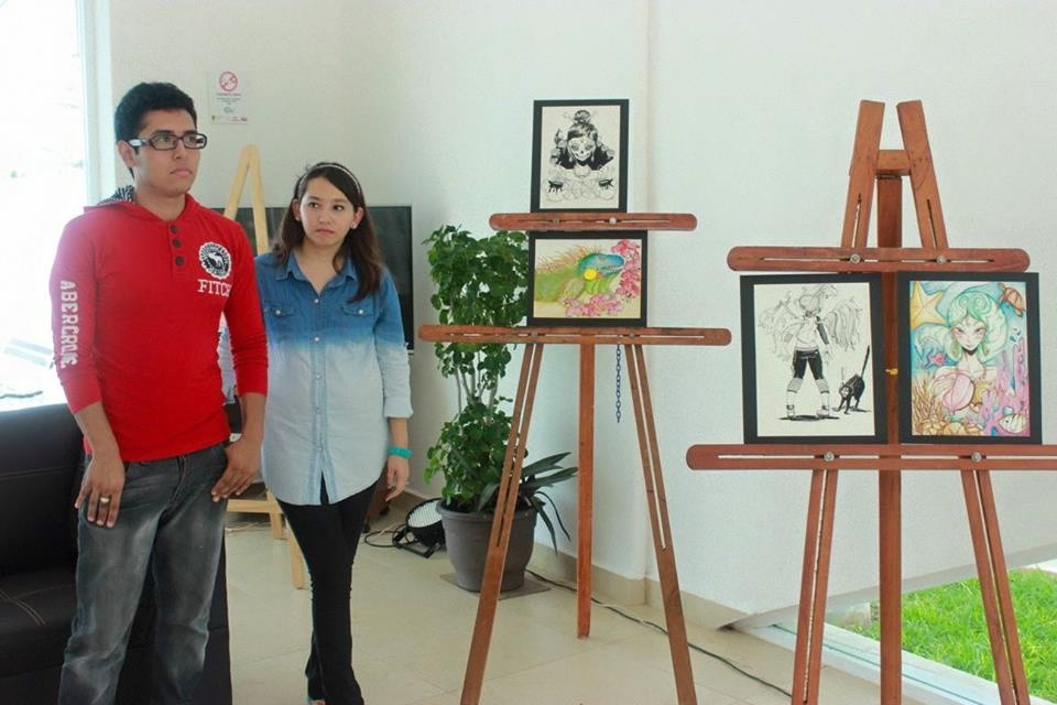 Exponen en Tizimín pinturas de artistas vallisoletanos 