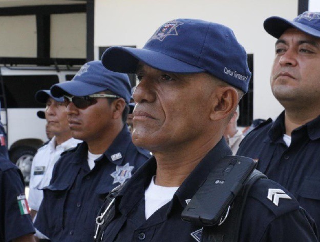 El jarocho, popular policía de Valladolid