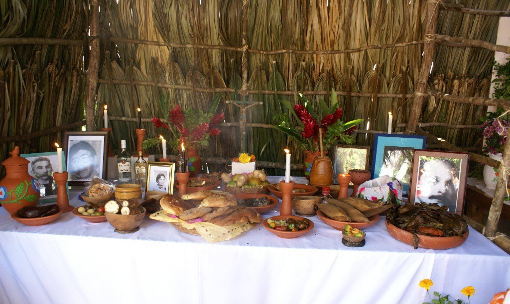 Altares eclécticos en Yucatán