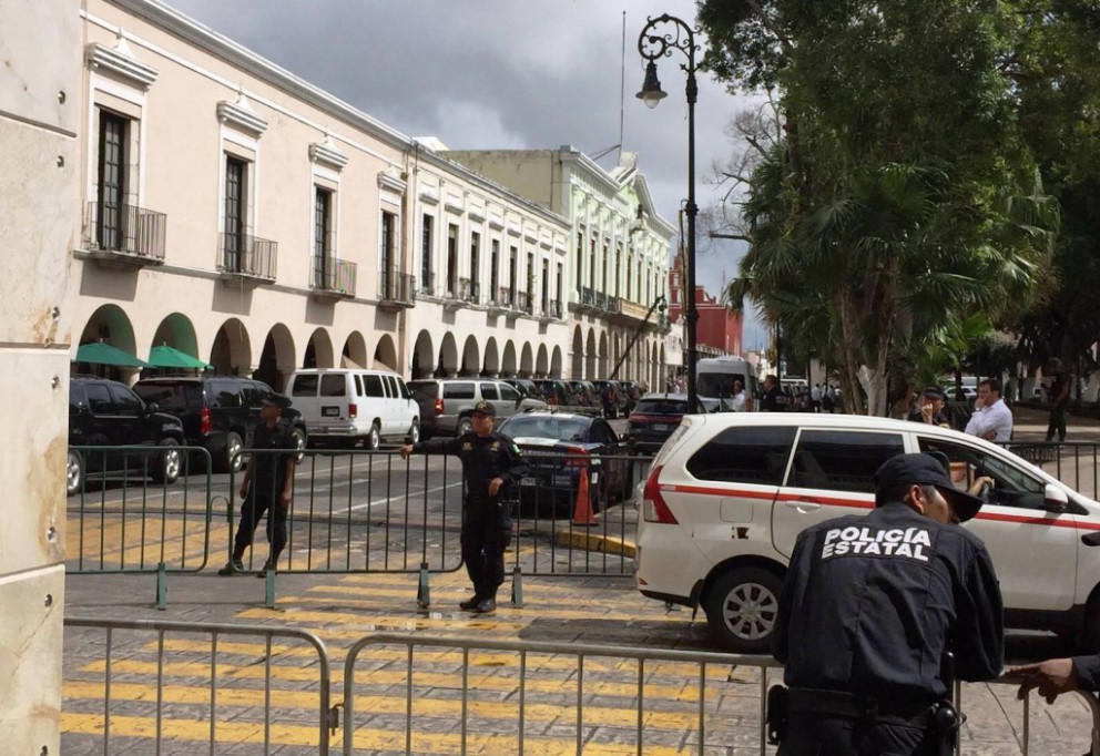 Mérida blindada por visita presidencial