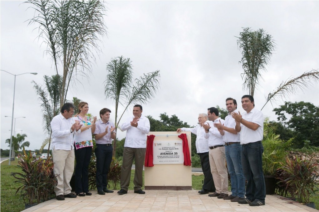 Inauguran avenida en Gran Santa Fe Inauguran avenida en Gran Santa Fe
