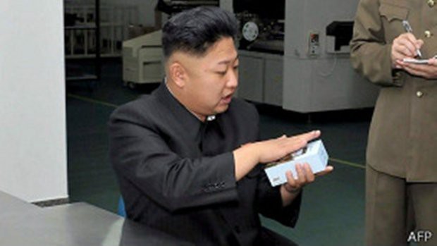 Corea del Norte crea su propio teléfono inteligente.