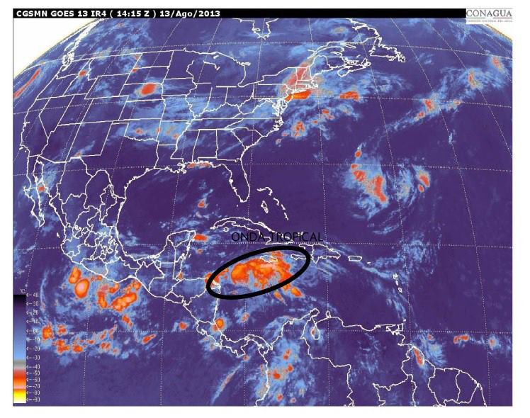 Inicia periodo de mayor actividad ciclónica en el Atlántico, Mar Caribe y Golfo de México.