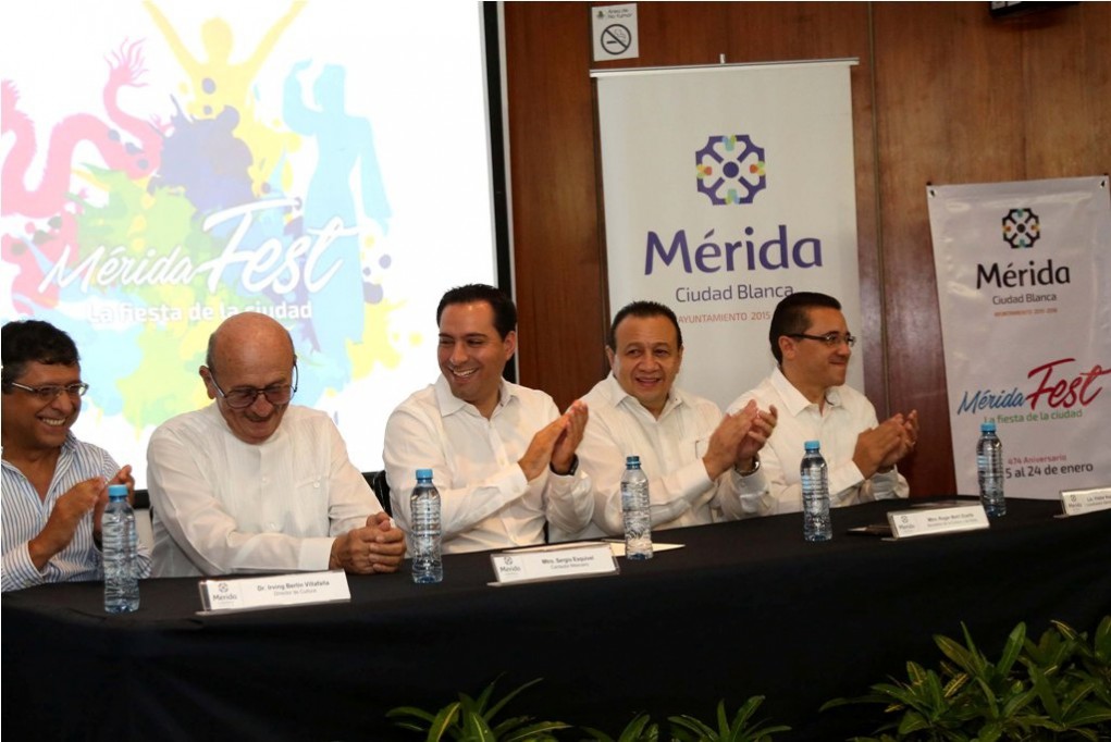 Presentan el Mérida Fest 2016