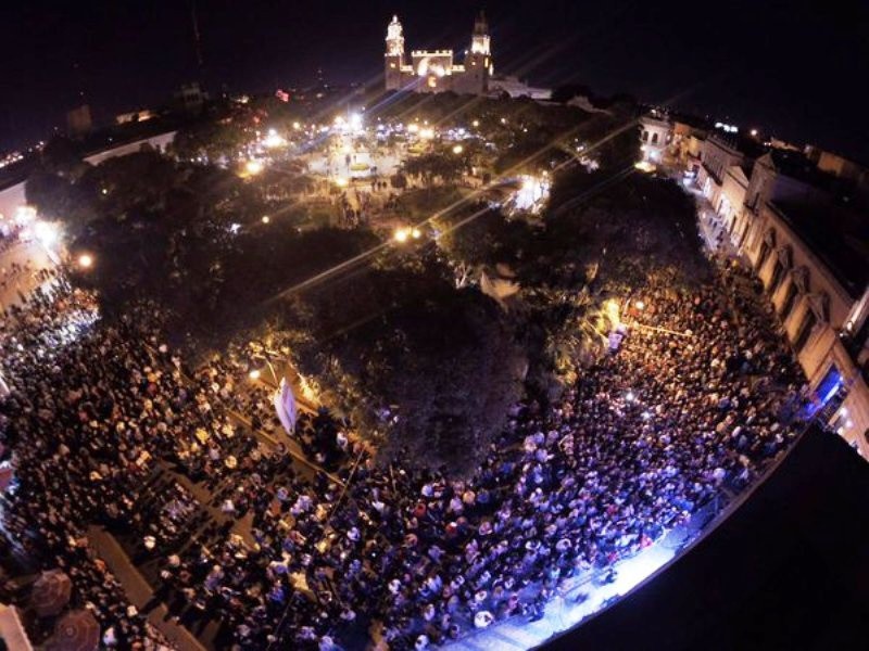 Más de 100 mil asistentes en el Mérida Fest