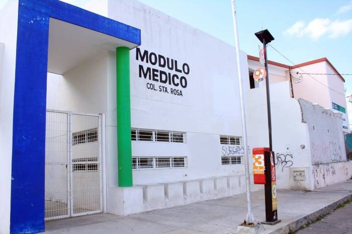 Existen 29 módulos médicos municipales en Mérida