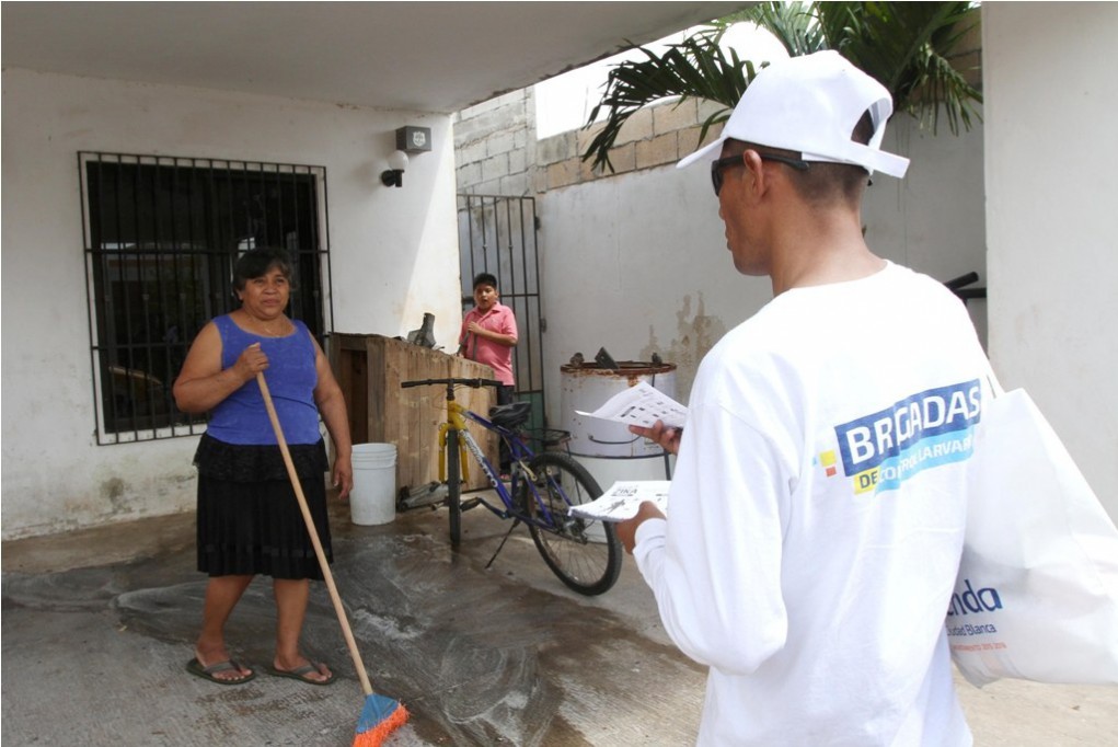 También en Mérida combaten el Aedes Aegypti