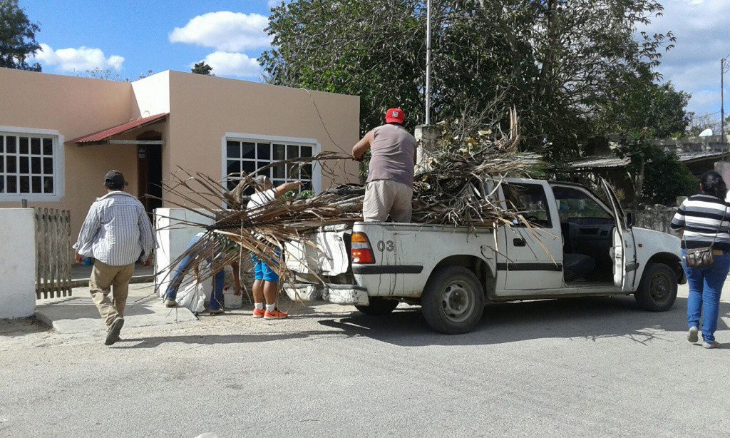 Descacharrización permanente en Sucilá