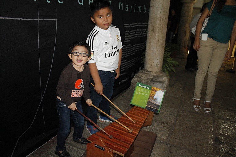 Museo errante de la marimba en Valladolid