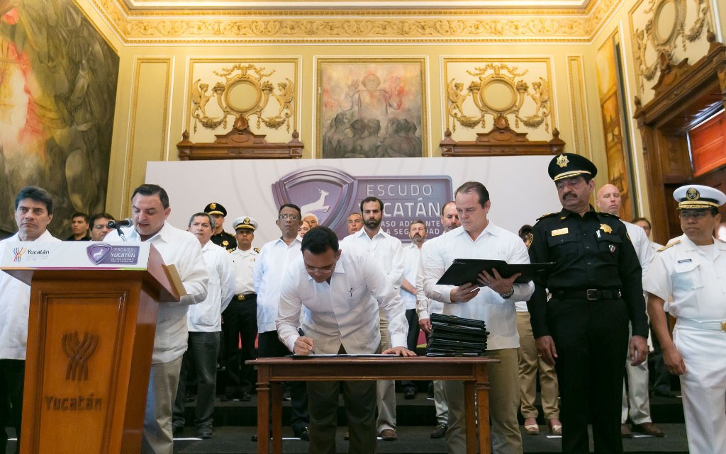 Blindaje para Yucatán contra la delincuencia