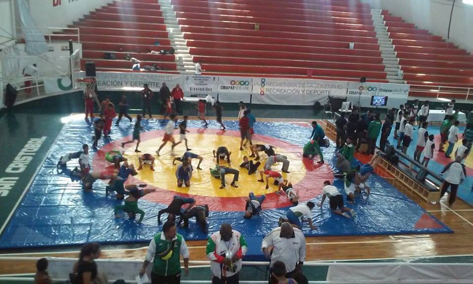 5 tizimileños ganan medallas en lucha grecorromana, en Chiapas
