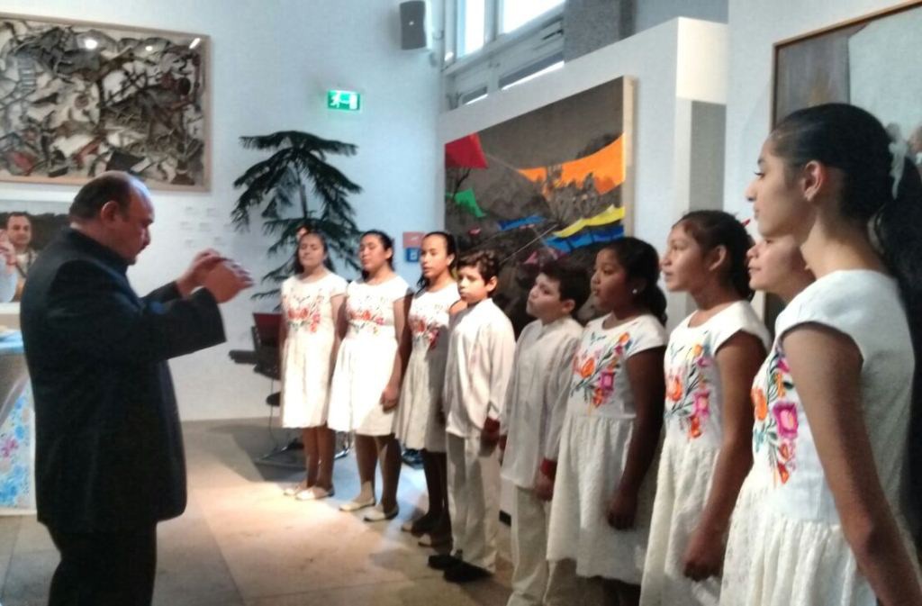 Niños yucatecos, embajadores del talento musical