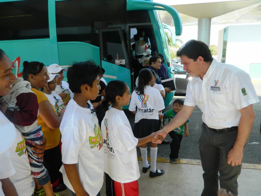 Niños se maravillan con Yucatán