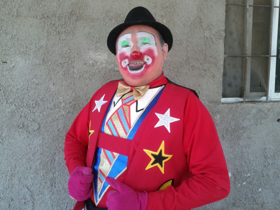 Payaso Doddy cumple 5 años divirtiendo a los niños de Tizimín