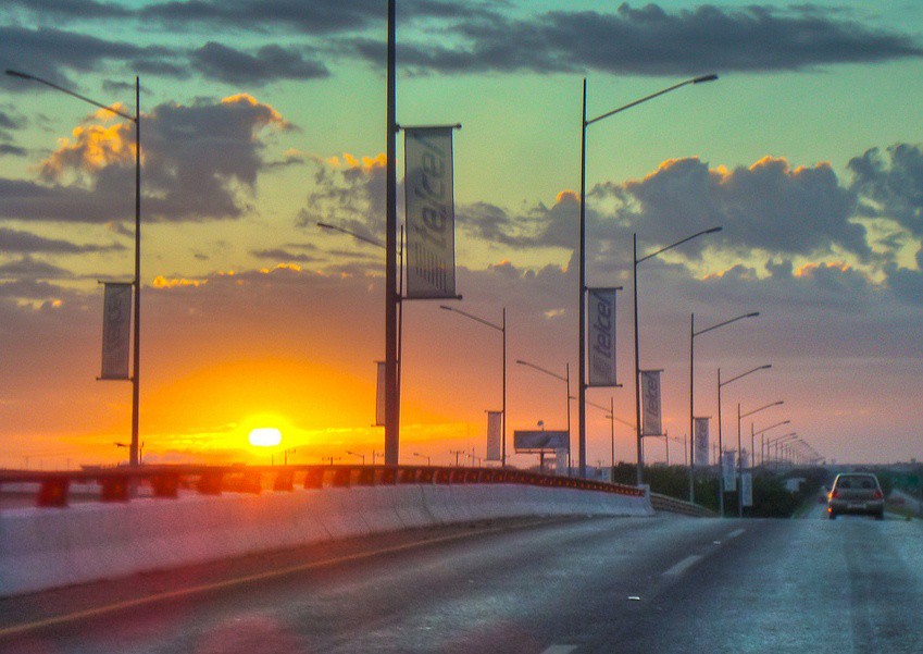 Caluroso amanecer en Mérida