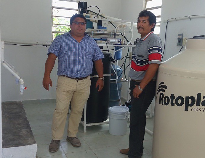 Adquieren hidrolavadora para planta de agua purifica de Sucilá