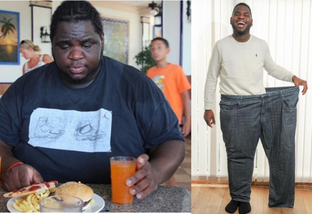 Bajó 139 kilos tras romper con su novia