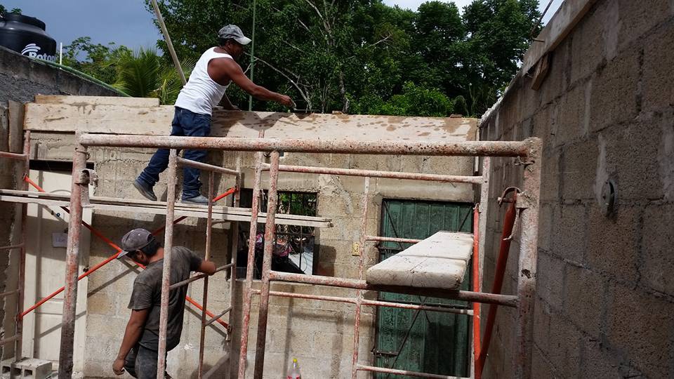 Arranca construcción de techos en Tizimín