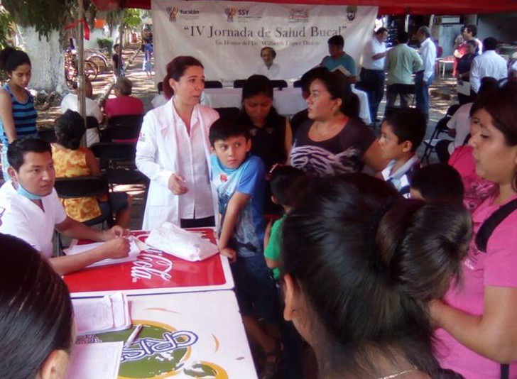 Realizan IV Jornada de Salud Bucal en Colonia Yucatán