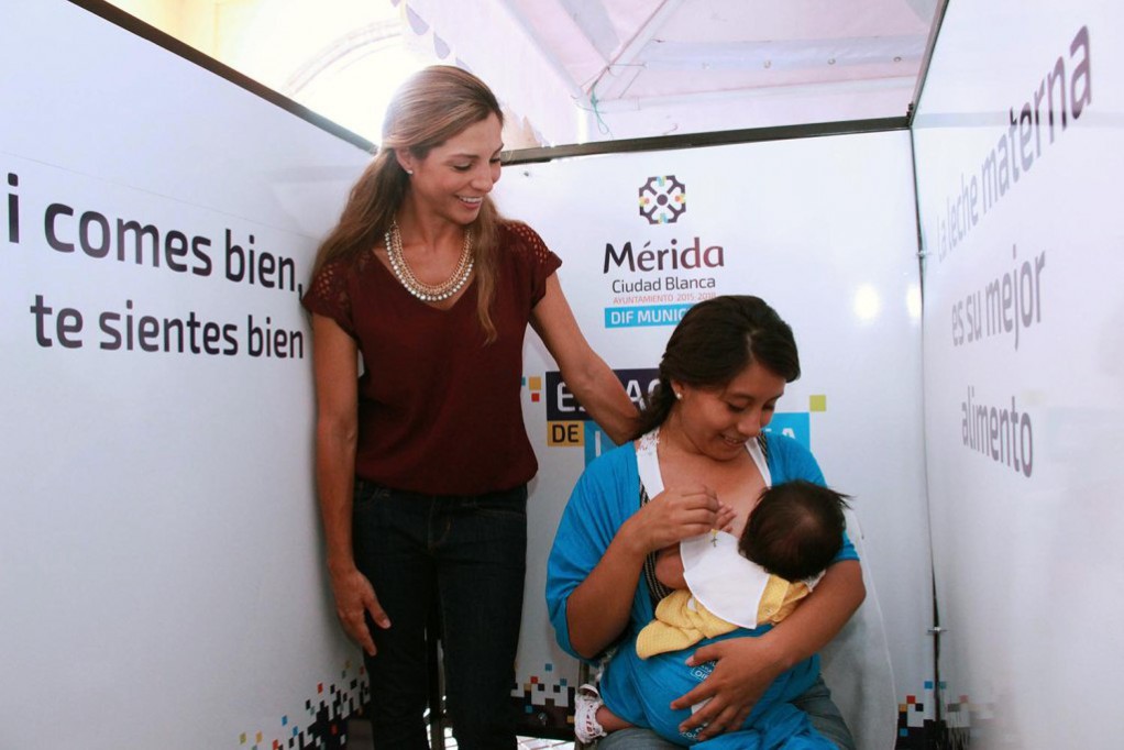 Inauguran Centros de Lactancia municipales