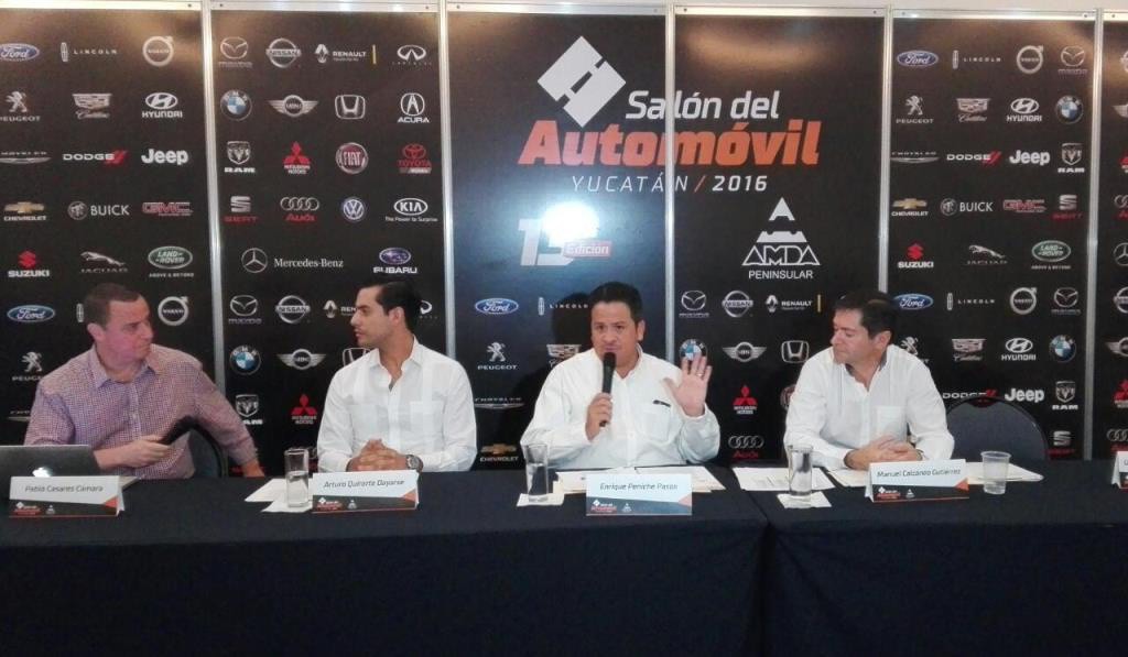 Presentan Salón del Automóvil Yucatán 2016